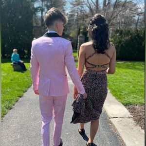 Pink tux